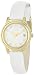 Timex Women's T2N4499J Updated Dress Swarovski Crystals on White Dial Watch