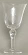 Individually Hand Etched Sand Dollar Water Glass 8" Set / 4