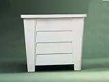 B.Line H172 Bianca Square Planter White 34cm