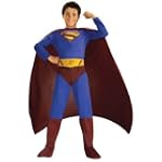 Superman Jumpsuit Costume: Boy's Size 12-14