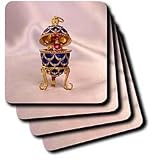 Faberge Eggs - Pinecone Faberge Egg - Coasters