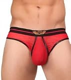 Male Power Sheer Mesh Wings Enhancer Thong 436-157