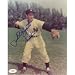 Sporting Goods : Phil Rizzuto Fielding Pose on Grass 8x10 Photo w/ Scooter Insc. (JSA)