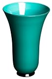 Venini Anni Trenta 14.5-Inch Opalescent Green Vase