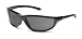 Smith Optics Threshold Slider Sunglasses (Black with Polarized Gray Lens)