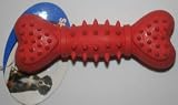 Ethical Pet - Dura-Flex Rubber Bone - 5.5 in. - Red