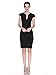 L'ALYSSE Women's V-neck Short Sleeve Pocket Casual Midi Summer Dress S-4XL