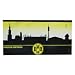 BVB / Borussia Dortmund Velourstuch 'Stadt-Panorama'