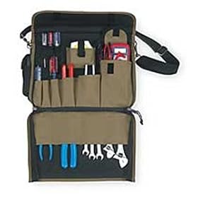 Click here to buy Custom Leathercraft 1122 Softsided Tool Bag by Custom Leather Craft.
