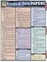 Essays & Term Papers Quick Study Guide by BarCharts