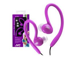 JVC HA-EBX85-V Sports In Headphones Violet