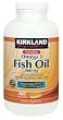 Kirkland Signature Fish Oil Concentrate 1000 Mg 1000 Mg "Concentrated" Fish Oil W/300 Mg Omega-3 Fatty Acids 400 Softgels