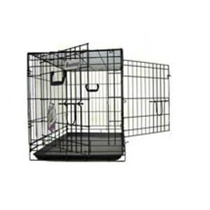 Pet Tek Dreamcrate Professional Series 600 2-Door Crate 48 Inch x 30 Inch x 33 Inch - Black