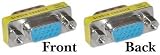 HD15 (VGA) Female / HD15 (VGA) Female, VGA Mini Gender Changer (For PC)