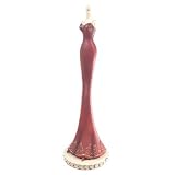 Paris Fashion Dress Ornament Red