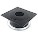 Copperfield 69631 6 Inch Dura-Vent Dura/plus Wall Thimble, Galvanized Steel Painted Black,with Trim