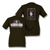Michigan State Spartans Youth Short Sleeve T-Shirts - Tackle Basketball