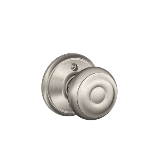Schlage F170GEO619 Georgian Dummy Knob, Satin Nickel