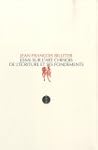 Essai sur l'art chinois de l'�criture...