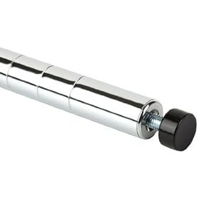 Honey-Can-Do SHFPOL2-C36 Shelf Pole with Leg Levelers, 36-Inch, Chrome, 2-Pack: Home &amp; Kitchen