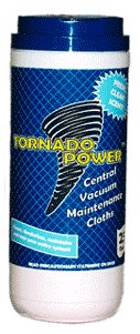 TornadoPower Central Vacuum Cleaning and Deodorizing Cloths-25 Count