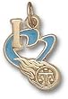 Miami Heat "I Heart Logo" 1/2" Enamel Enamel Pendant