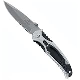 Gerber 22-41581 Aluminum Presto 3.0 Serrated Edge Knife