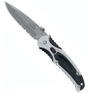 Gerber 22-41581 Aluminum Presto 3.0 Serrated Edge Knife