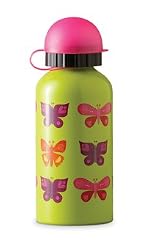 Crocodile Creek Stainless Steel Butterfly World Water Bottle