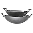 Eastman Outdoors 37203 22-inch Deep-Dish Stainless Steel Wok