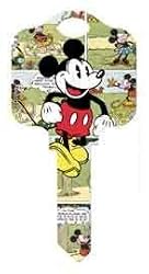Vintage Mickey Mouse Schlage SC1 House Key Disney