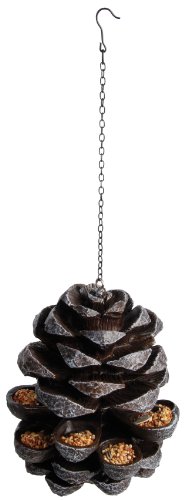 Hanging Pine Cone Bird Feeder