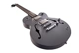 Normandy  ATGHT-RR  Archtop Guitar, Powder Coated, Rat-Rod Gray