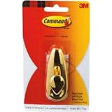 3M #FC12-BB Medium Brass Metal Hook