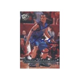 Quentin Richardson, DePaul Blue Demons - Los Angeles Clippers, 2000 Press Pass Autographed Card