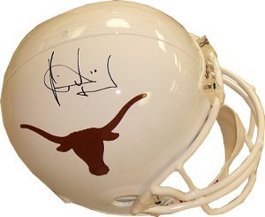 Vince Young Signed Texas Longhorns Full Size Replica Helmet