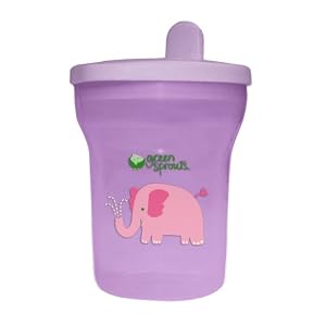 green sprouts 7 Ounce Sippy Tumbler, Lavender