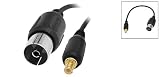 RF Coaxial to MCX TV Antenna Cable Adaptor DVB-T DVBT