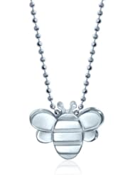 Alex Woo "Little Seasons" Sterling Silver Bee Pendant Necklace, 16"