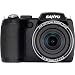 Sanyo VPC-E2100BK 14MP Digital Camera, 14MP, 21x zoom (25mm wide), 3