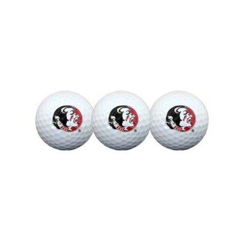 Florida State Seminoles Ncaa Golf Ball 3-pack