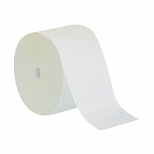 Georgia-Pacific Compact 193-74 4.05" Length, 3.85" Width, 5.75" Roll Diameter Coreless High Capacity 1-Ply Bathroom Tissue (Roll of 18)