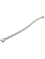 Small Motorcycle Chain Link Bracelet Sterling Silver