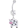Cute Moo Moo Cow Belly Ring