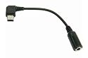 mr!tech | Kopfhörer-Adapter HTC Mini-USB auf Klinke 3.5 mm für HTC P3300 (Artemis), P3350 (Love), P3450 (Touch), P3600 (Trinity), P3650 (Touch Cruise), P3700 (Touch Diamond), P4350 (Herald), P4550 (TyTN II Kaiser), P5500 (Touch Dual), P800, P6300 (Panda), S310 (Oxygen), S620 (Excalibur), S710 (Vox), Breeze, Cruiser, Elf, Hermes, Touch HD, T-Mobile G1, Touch Pro, Touch 3G