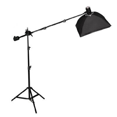 CowboyStudio Photo Studio Monolight Strobe/Flash Lighting Boom Kit - 1 Studio Flash/Strobes, 1 Softbox, 1 Boom Kit