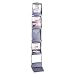 Literature Racks | Display Racks - Safco Model Ready-Set-Go! Double Sided Folding Literature Display, Gray (4132)