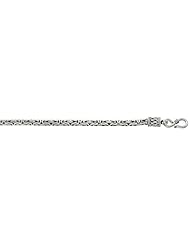 Sterling Silver Round Bali BYZANTINE Chain Necklaces & Bracelets 4mm Antiqued Finish Nickel Free, sizes 7 - 30 inch