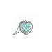 Ammazona Magical Aqua Blue Tree Heart Glow In The Dark Pendant Necklace Gift