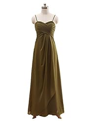 Sweetheart Pleated Chiffon Bridesmaid Dress/Party Dress 